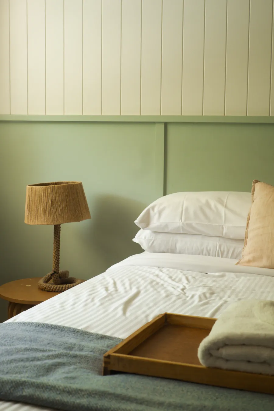A welcoming hotel bedroom; illustrative accommodation photography