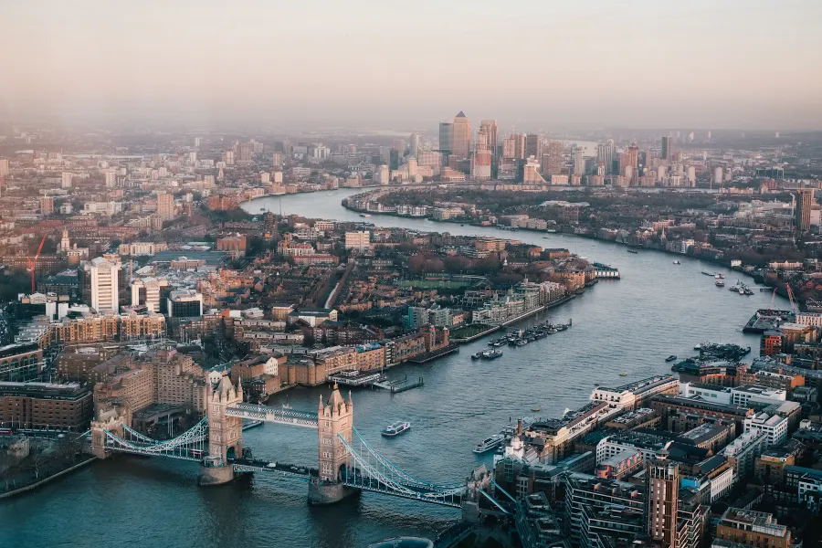 London city skyline