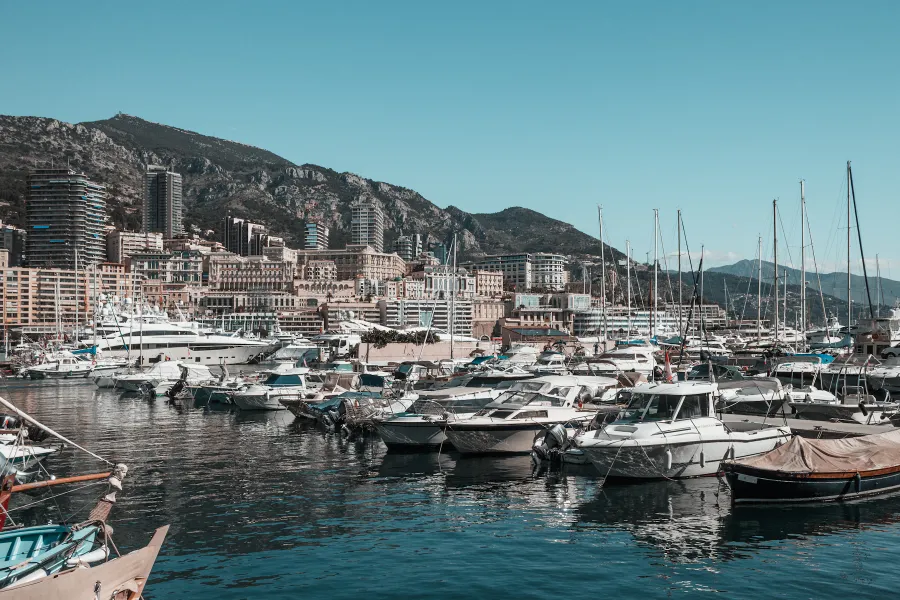 Port Hercule harbour in Monaco
