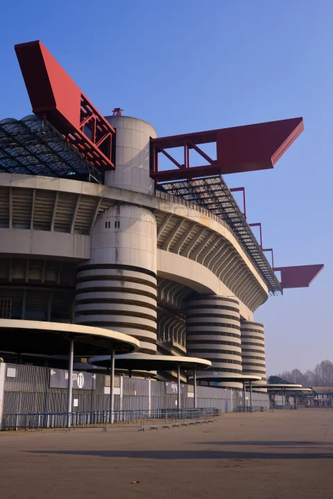 San Siro exterior, Milan (2022)